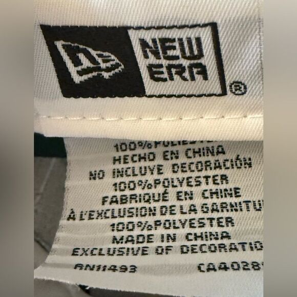 Los Angeles Dodgers New Era Logo 59 Mens Fitted Baseball Cap. Size 7.25 in. - Picture 8 of 10